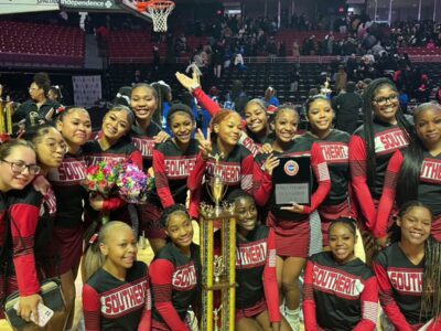 SPHS Cheerleaders at Wings Game on March 8th!